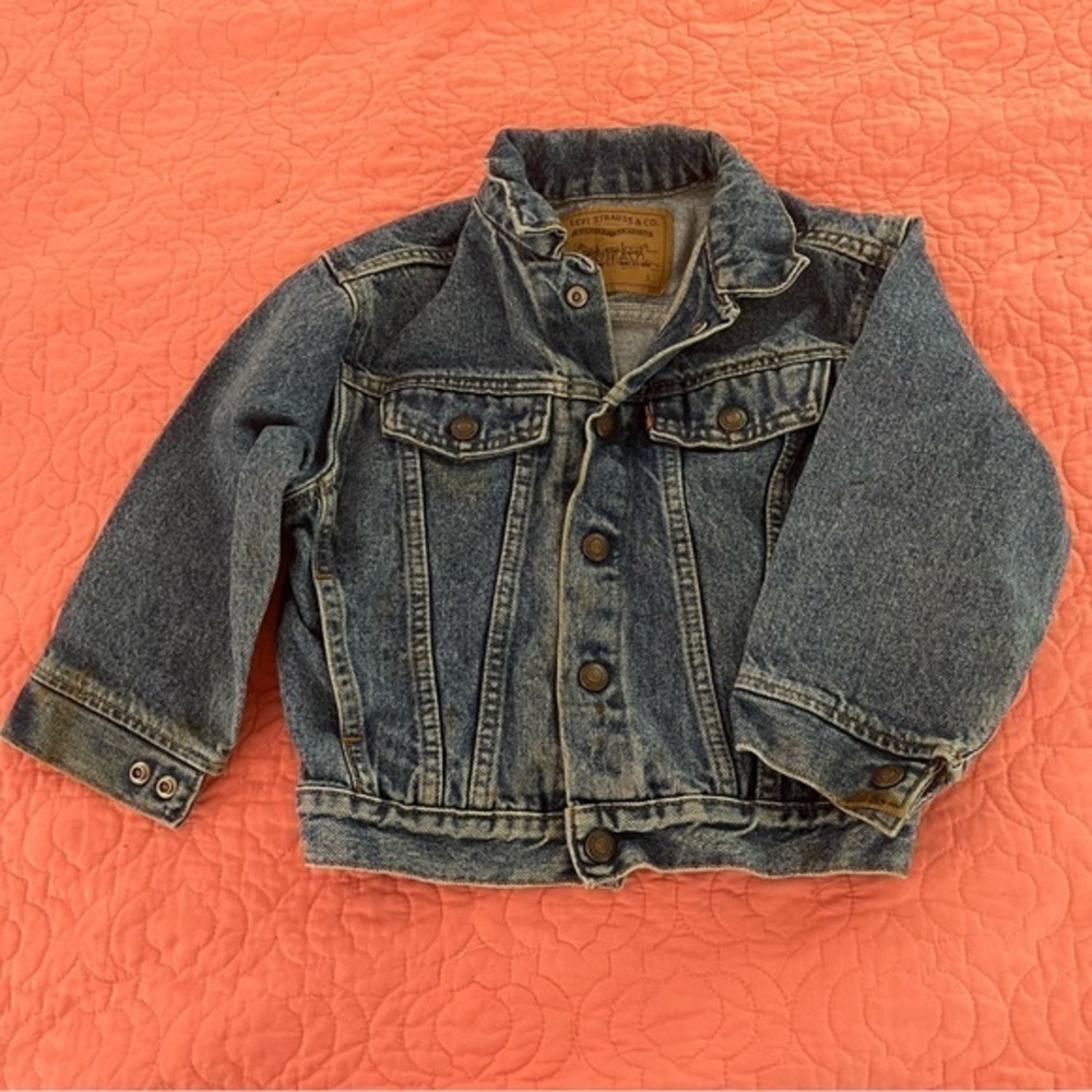 Levi’s orange tab jean jacket